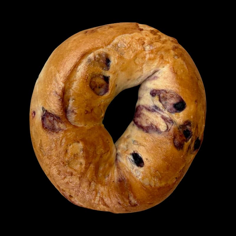 Blueberry bagel