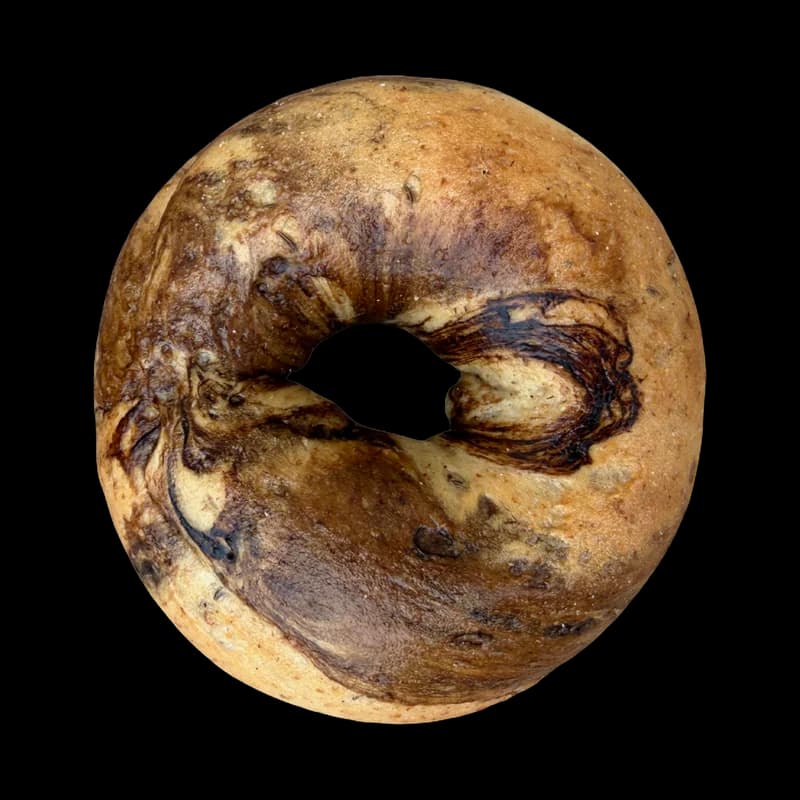 Rye bagel