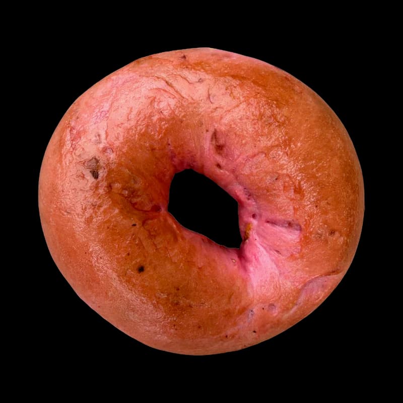 Strawberry bagel